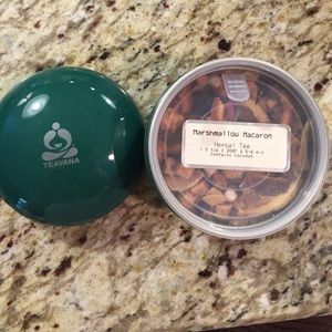 Teavana Marshmallow Macaron teavana tea with case