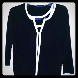 Cardigan and tank twinset