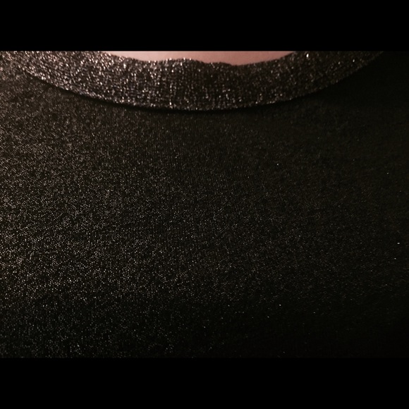 Juicy Couture black glittery long top - Picture 2 of 4