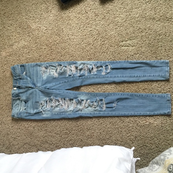 Ripped AE jeans