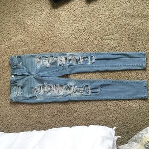 Ripped AE jeans