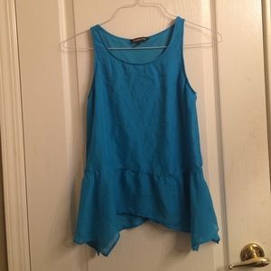 Cute blue tank top