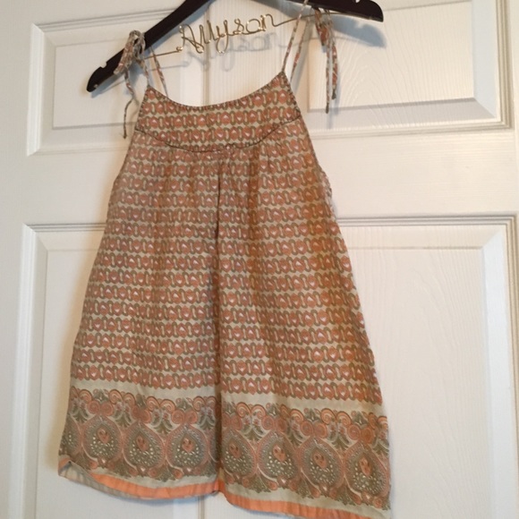 Lucky Brand Paisley Patterned Tank