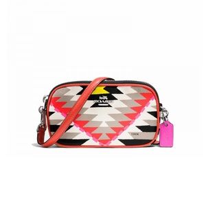 Coach Crossbody Pouch in Tribal Print