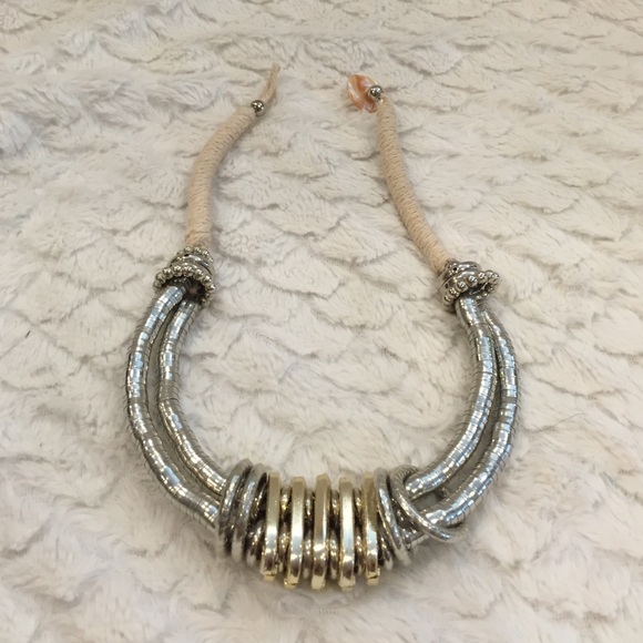 Topshop tribal choker necklace