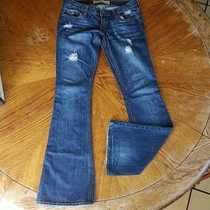 Hollister cali flare jeans true denim