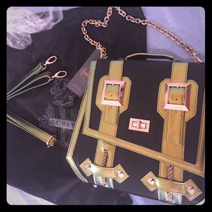 Gunas vegan designer rockstar bag