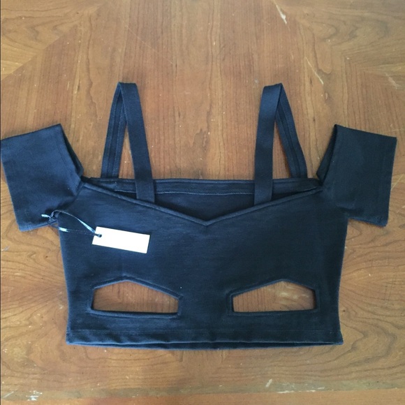 NWT LOVERS + FRIENDS "Never Say Goodbye" Crop Top - Picture 4 of 4