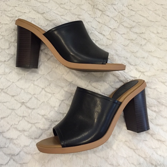 Old navy block heel mules