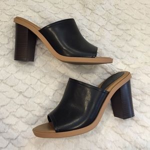 Old navy block heel mules
