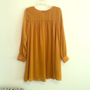 Mustard H&M Loose Fit Dress