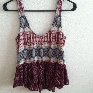 Flower tank top