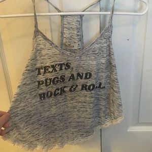 hollister crop top