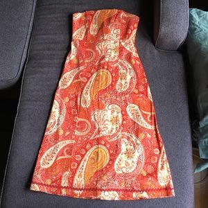 Paisley strapless sundress - Victoria's Secret