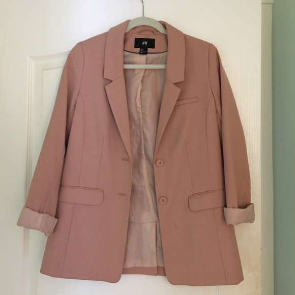 H&M Jackets & Blazers - Blush blazer