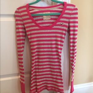 Hollister stripped tee