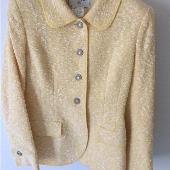 Yellow Chanel Suit and Skirt