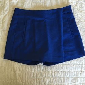 Zara cobalt blue skort