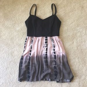 Tie dye stretch American eagle dress