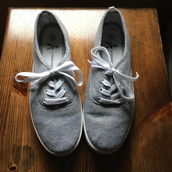 Atmosphere Shoes - Gray Sneakers