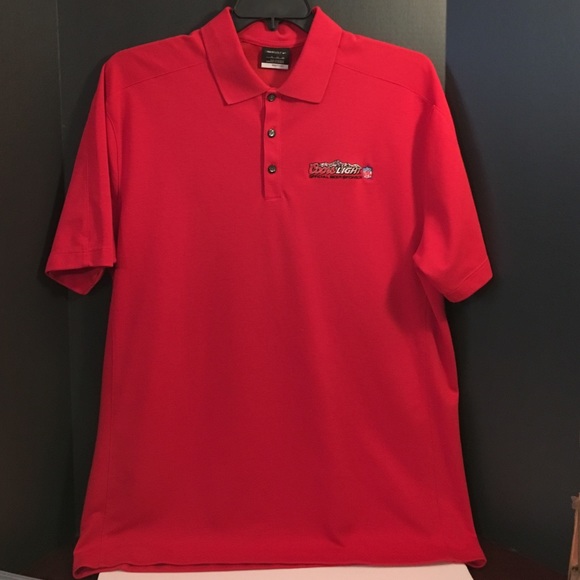 NIKE COORS LIGHT NFL OFFICIAL BEER SPONSOR XL POLO