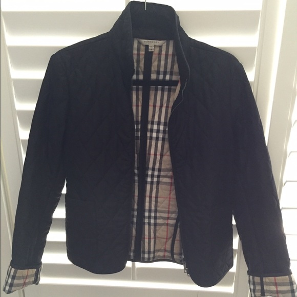 Burberry quilted jacket
