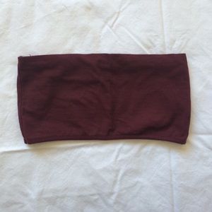 Brandy Melville Maroon Bandeau