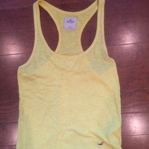 Yellow Hollister Tank