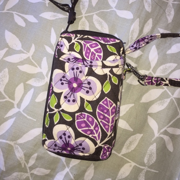 Vera Bradley phone holder and wallet