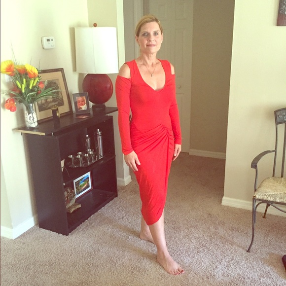 Brand new Bebe red dress