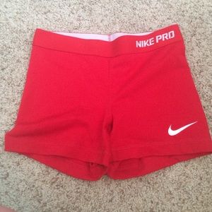 Red nike pros