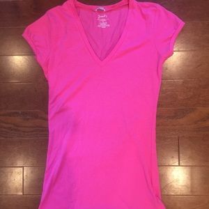 Pink V-Neck shirt