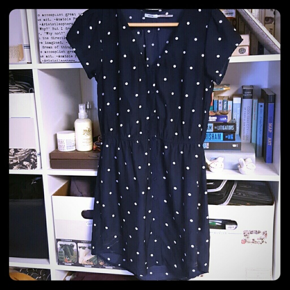 Kimchi Blue polka dot dress