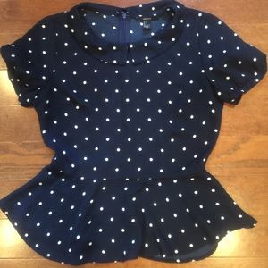Polka Dot Blouse