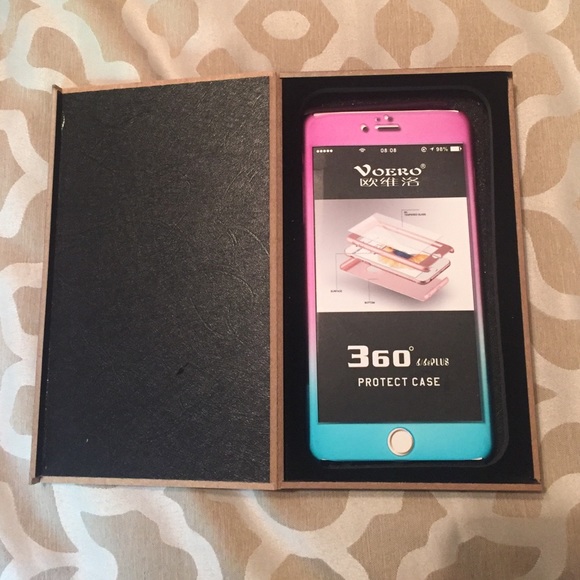 📱iPhone 6 / 6s Plus Pink Blue Gradient Case
