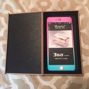 📱iPhone 6 / 6s Plus Pink Blue Gradient Case