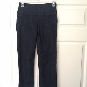 High waisted dark denim jeans, NEW