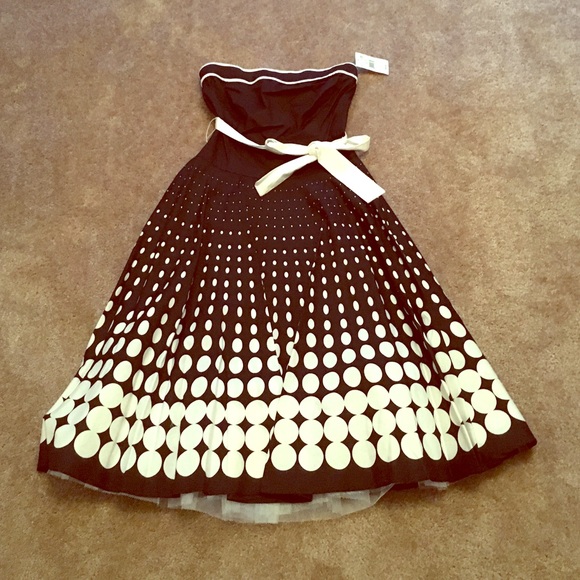 Strapless Cotton Dress