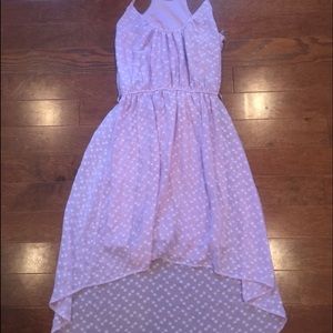 Purple Polka-Dot Dress