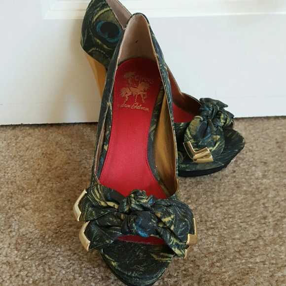 Circus by Sam Edelman peacock heels - Picture 1 of 4