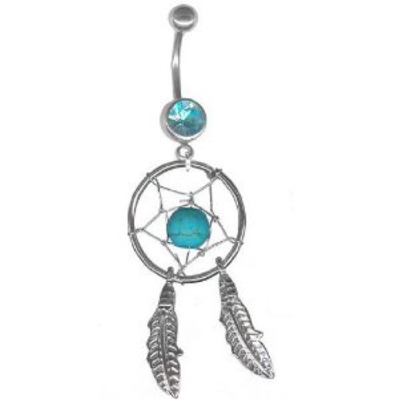 Drram Catcher Belly Ring