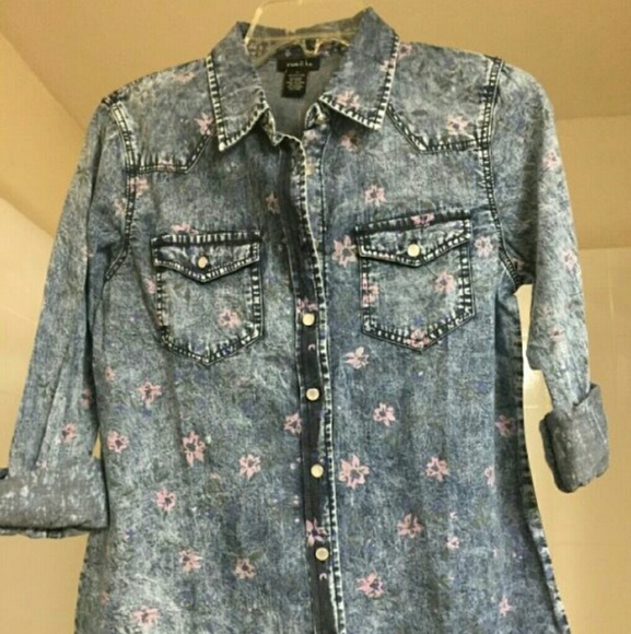 Jeans button down