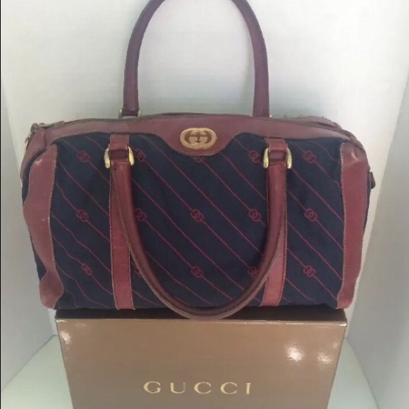 Vintage Gucci Boston speedy bag