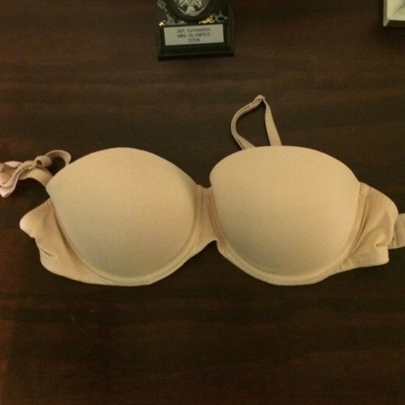 Tan push up bra