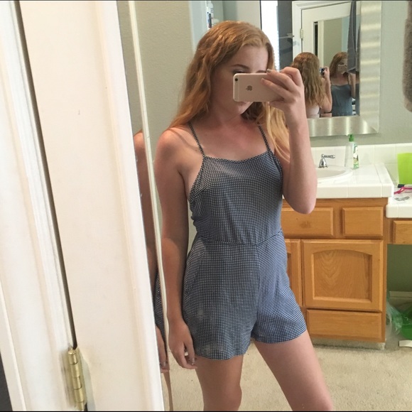 SOLD ON MERCARI American apparel crossback romper