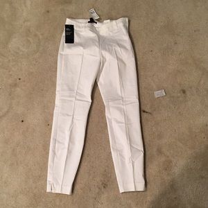 White dress pants