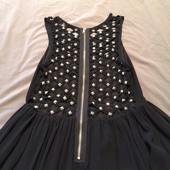 LF Black Studded Dress - Picture 4 of 4