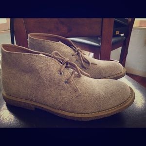 Ahimsa Women's Desert Khaki Vegan Boots size 10