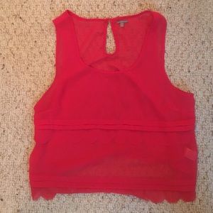 Cute Scalloped crop top!