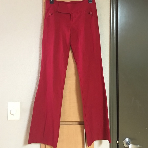 Rampage red dress pants